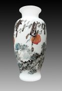 周孟良陶瓷艺术作品--福寿延年